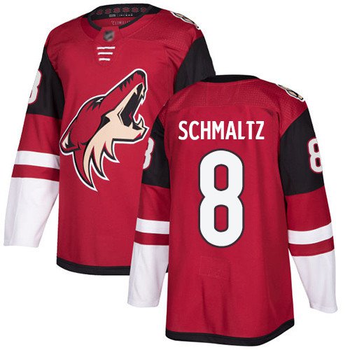 Arizona Coyotes #8 Nick Schmaltz Authentic Red Home Jersey