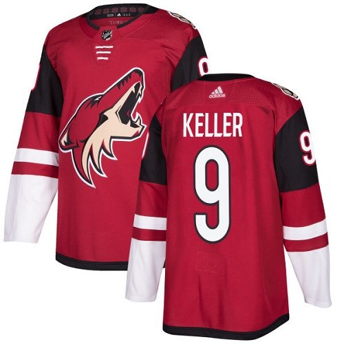 Arizona Coyotes #9 Clayton Keller Authentic Red Home Jersey
